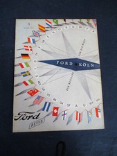 Ford Revue 3/1953 Weltkugel Taunus Nutzfahrzeuge  Zeitschrift Prospekt 299