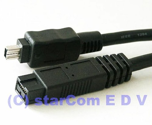 Firewire kabel i - 1,8m, firewire-kabel