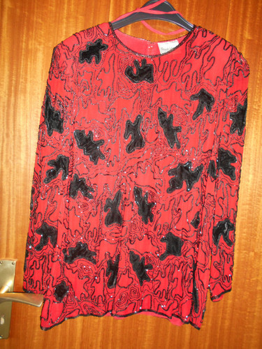Handgearbeitete seidenbluse - handgearbeitete,