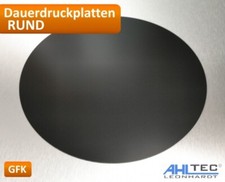 Runde GFK Dauerdruckplatte 3D