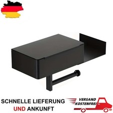 WC Klopapierhalter mit Ablage