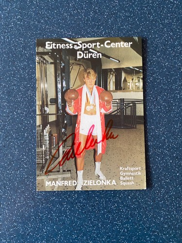 Autogrammkarte manfred - ,