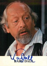 Karl Dall Autogrammkarte - Deutscher Komiker und Schauspieler