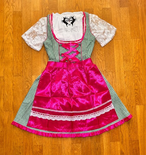 Neu dirndl tlg kleid - 3-tlg., (kleid