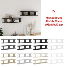 2x Wandregale Spanplatte