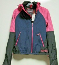 SUPERDRY ARCTIC IMPACT WINDCHEATER Candy Pink/Blau Gr. S