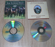 ❤️ 2 STÜCK DVD PAUL SCHOCKEMÖHLE  DECKSTATION 2007 + GESTÜT LEWITZ 2006  HENGSTE