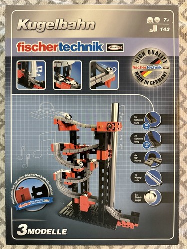 Fischertechnik kugelbahn 143 - kugelbahn,,