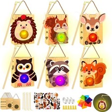 Laternen Bastelset Kinder, LED