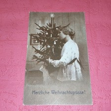 Weihnachtskarte - Dt. Reich - Poststempel Unterriedenberg - 20 er Jahre - Antik
