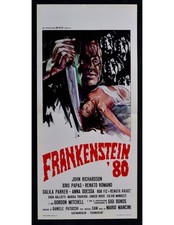 Plakat FRANKENSTEIN 80 Mario Mancini Xiro Papas Odessa Bonos Kascè B253