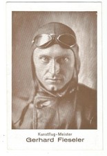 Gerhard Fieseler, Kunstflug-Meister, Kampfflieger, Kunstflugpilot, Pilot Flieger