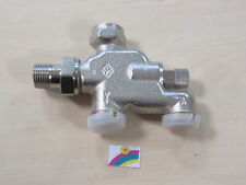 Heimeier Einrohr / Zweirohr Verteiler Hahnblock Einrohrheizung 1/2" DN15