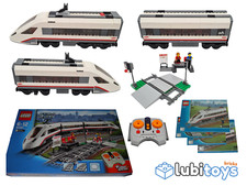 Lego® Eisenbahn RC PF Waggon TRAIN 60051 SET Passagierzug Lok / ENGIN ZUG