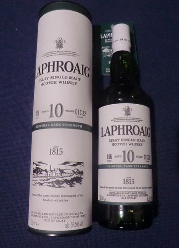 130 laphroaig 10j batch - 130€/l,
