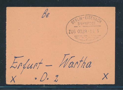 8155 bahnpost ovalstempel - 8155),