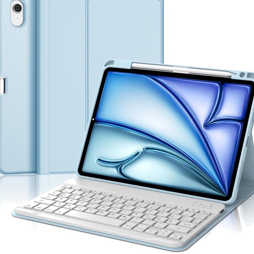 Ipad air tastatur hülle - air, blau