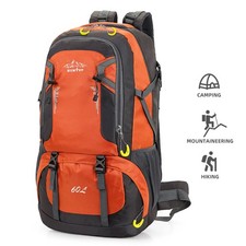60L Rucksack Wasserdicht Wanderrucksack Sport Outdoor Reise Trekkingrucksack DHL
