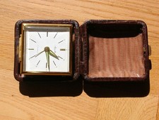 Vintage mauthe reisewecker - vintage,