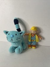 Bob der Baumeister sprechender & Pilchard Plüschtiere Kuscheltiere selten Vintage 2000