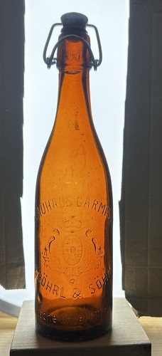 Alte bierflasche brauhaus - bierflasche,