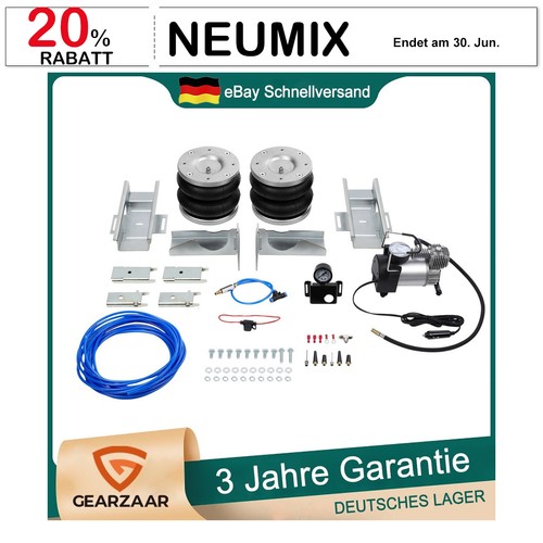 Luftfederung mit 12v - 2x,