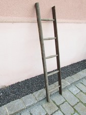 alte Leiter Holzleiter Anlegeleiter Rankhilfe Handtuchhalter 150cm (72)