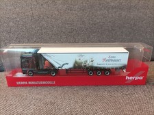 Herpa 1:87 OVP; 259996 MAN TGA XXL Gardinenplanen-Sattelzug "Schult/Nordhäuser"