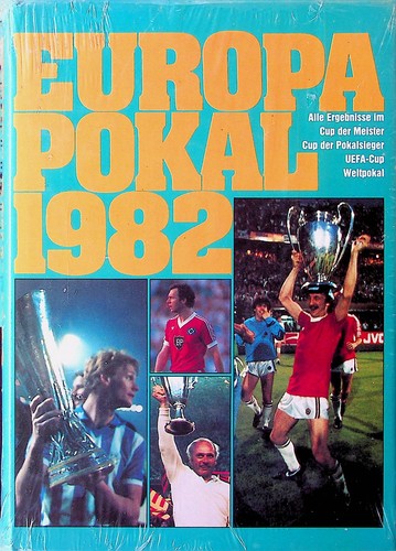 Copress europa pokal 1982 buch - europa,