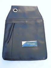 Gauloises Werbung Kellnertasche Holster Halfter Tasche Fächer schwarz Kunstleder