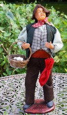 Figur Puppe Santon De Provence Frankreich 25cm Handarb. Claude Carbonel Unikat