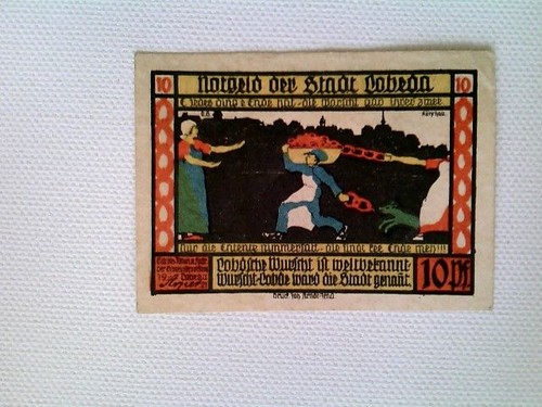 Banknoten notgeld stadt - banknoten,,