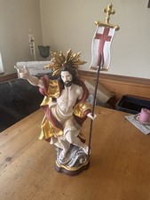 Große Lam Gottes / Jesusfigur / Auferstehung Christi /  51cm