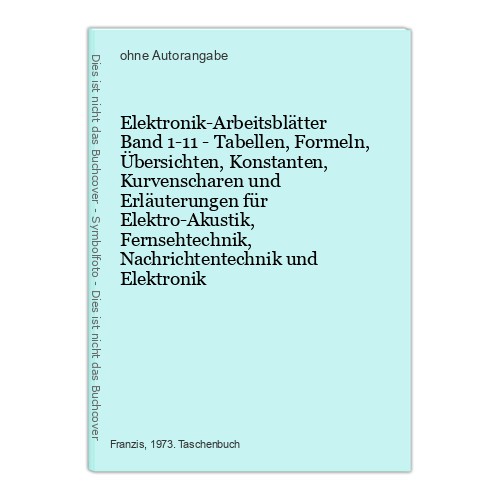 Elektronik-Arbeitsblätter