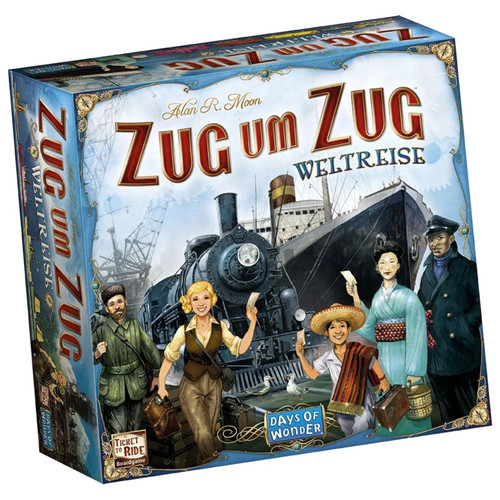 Zug weltreise - um,