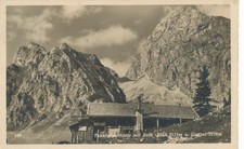 Berghütte: Tannheimerhütte mit Roth-Flüh und Gimpet gl1933 104.675