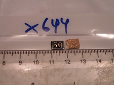 Orden Auflage für Modell 57 Einsatzzahl 50 für Kampforden 1 Stück (x644)