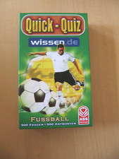 Quick-Quiz wissen.de Fussball  komplett in einem sehr guten Zustand
