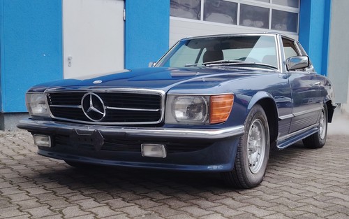 Frontansatz für r107 - mb, sl