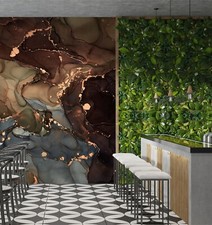 3D Braun Textur Q4987 Tapete