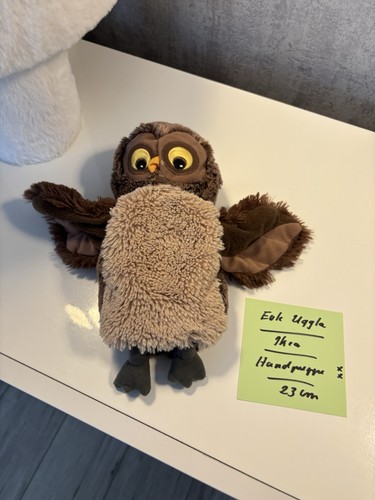 Ikea handpuppe eule - ikea, stofftier