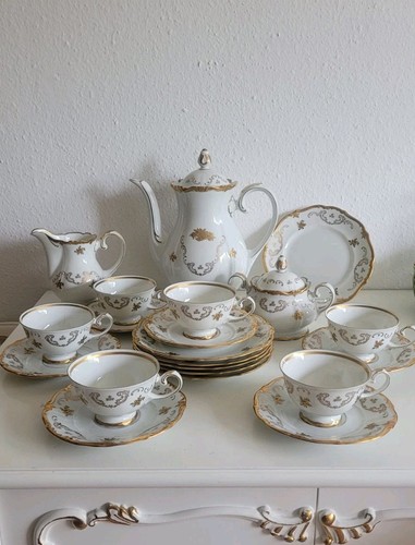 Kaffeeservice tlg 6 pers - 6,