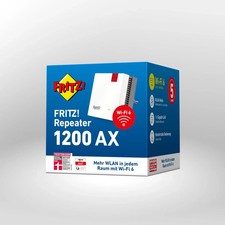 AVM FRITZ! Repeater 3000 Mbit/s WiFi 6 WLAN 1200 AX Mesh Fritzbox Verstärker NEU