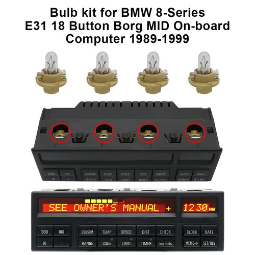 Lampenkit für bmw 8er - lampenkit, e31