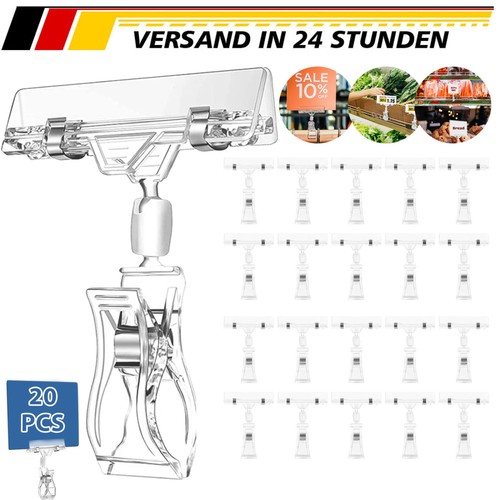 20x preisschildhalter - 20x,