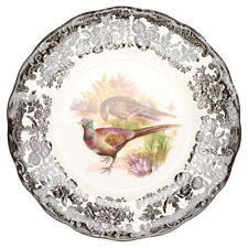 Speiseteller Fasan Palissy Game Series braun