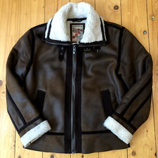 Review / B-3 type Flight Jacket / Brown / size L