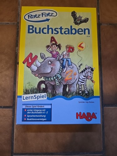 Ratz fatz buchstaben haba 4536 - ratz,