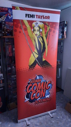 Aufsteller comiccon femi - comiccon,