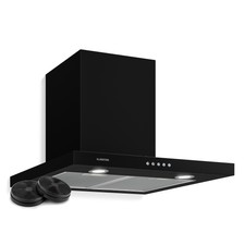 Dunstabzugshaube 60 cm kopffrei 600m³/h Umluft Kopffreihaube Abzugshaube Abluft